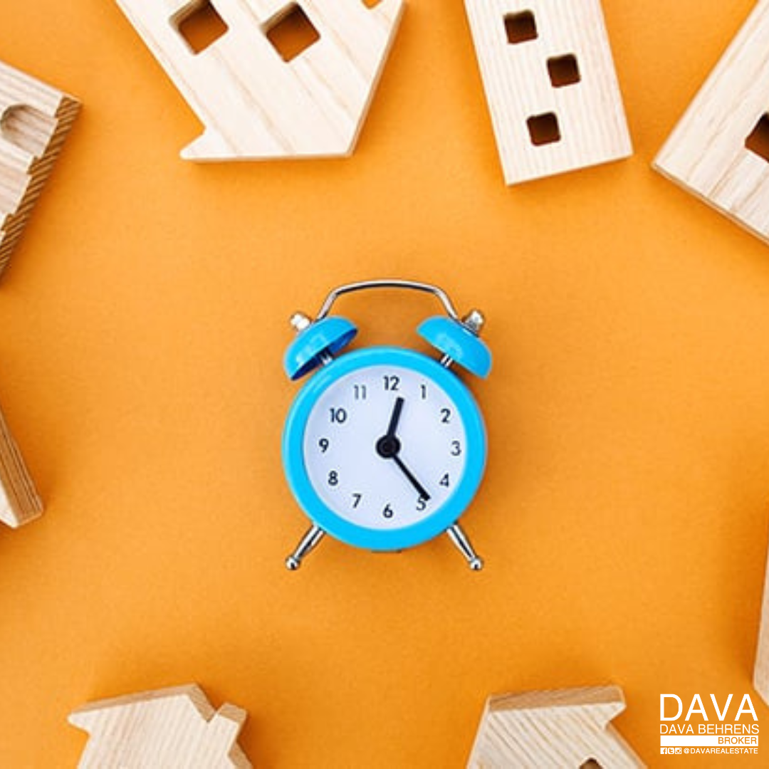 Time is of the essence in real estate.