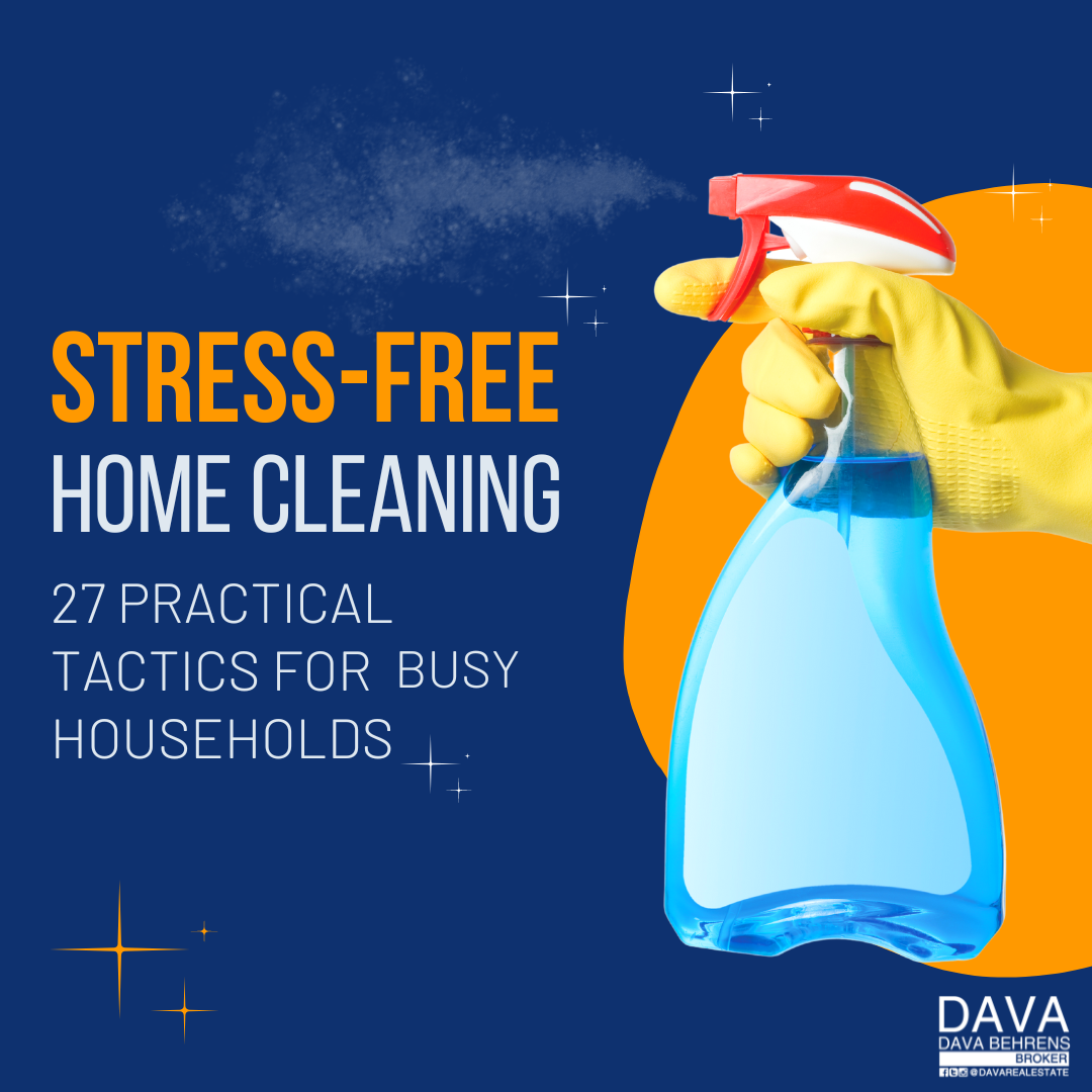 Stress-free home cleaning tips for busy households.