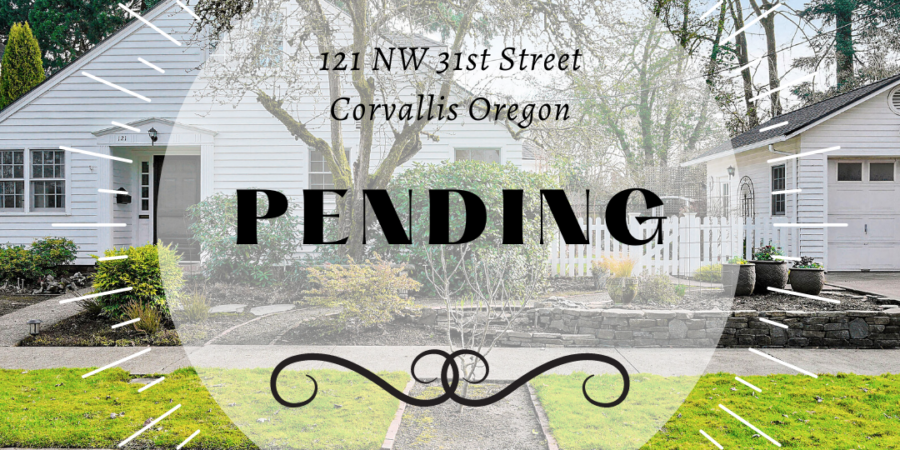 Pending sale: Corvallis, Oregon home.