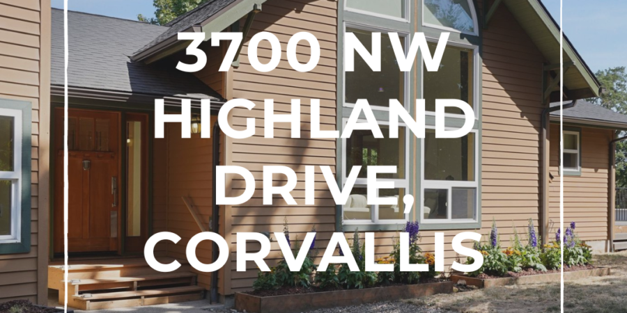 Here's an alt tag for the image: 3700 NW Highland Drive, Corvallis home