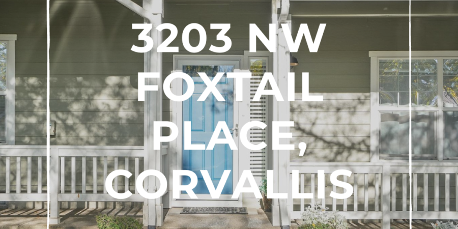 Here's an alt tag for the image: 3203 NW Foxtail Place, Corvallis home.