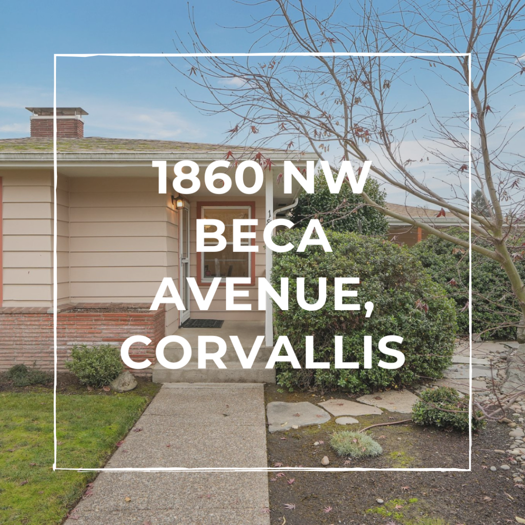 Home for Sale 1860 NW Beca Avenue Corvallis