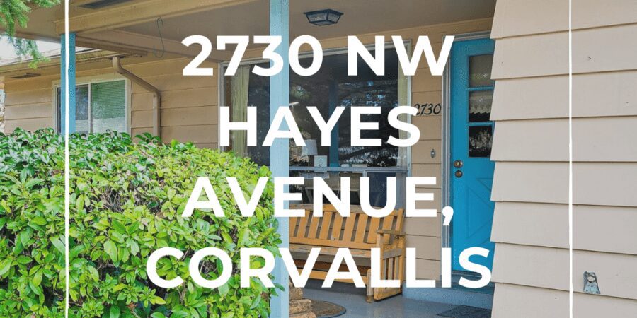 2730 NW Hayes Ave, Corvallis house.